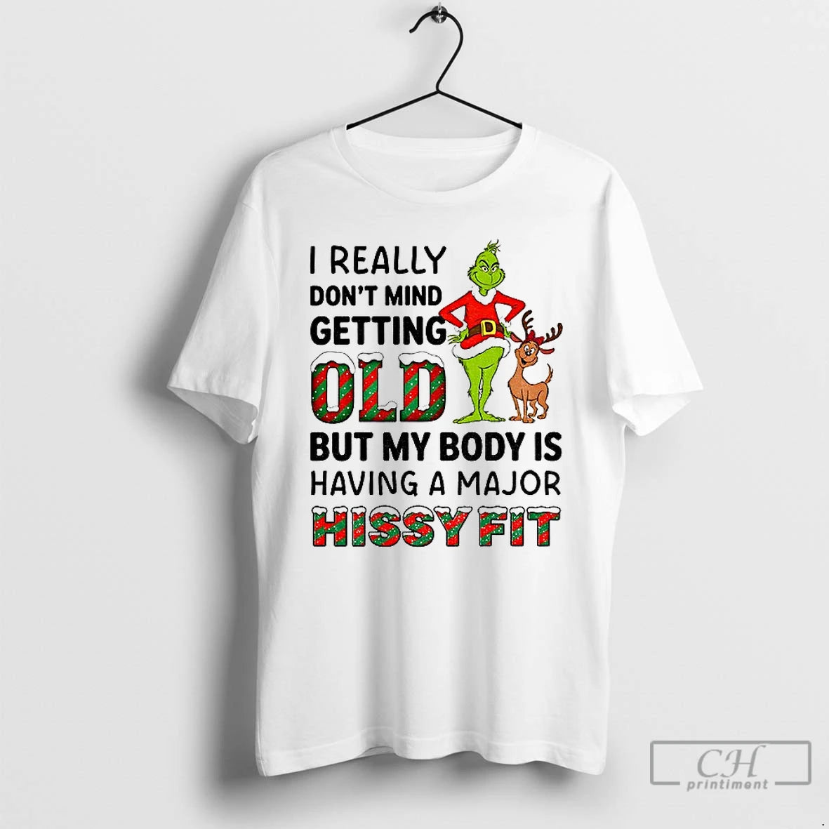 Classic Grinch I Really Dont Mind Getting Old I But My Body Is Having T-Shirts, Hoodie, Sweatshirt | InkNestWear.com
