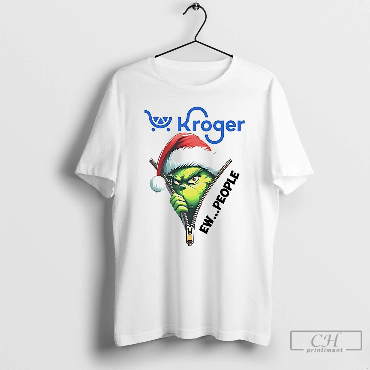 Classic Grinch Kroger Ew People Christmas T Shirts Hoodie, Sweatshirt | InkNestWear.com