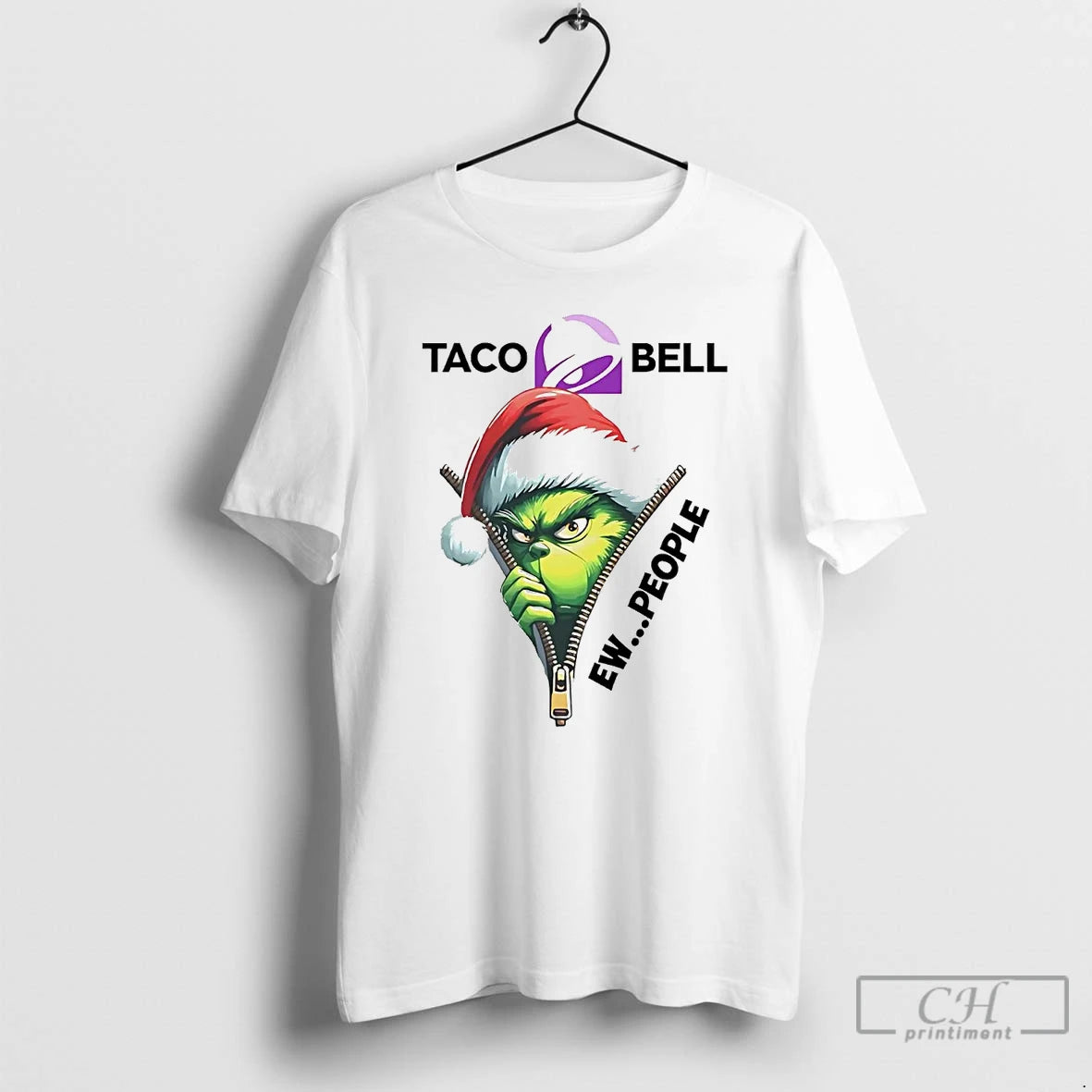 Classic Grinch Taco Bell Ew People Christmas T Shirts Hoodie, Sweatshirt | InkNestWear.com