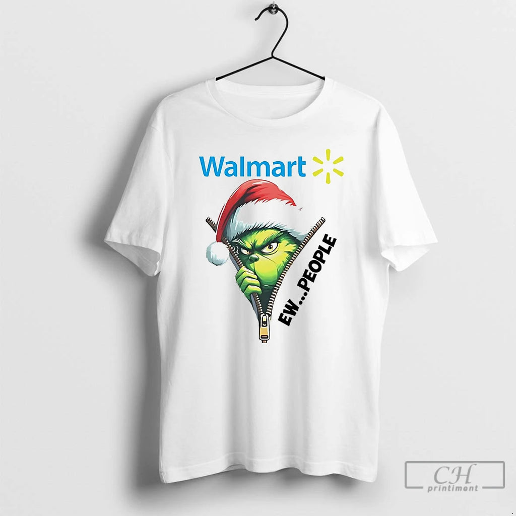 Classic Grinch Walmart Ew People Christmas T Shirts Hoodie, Sweatshirt | InkNestWear.com