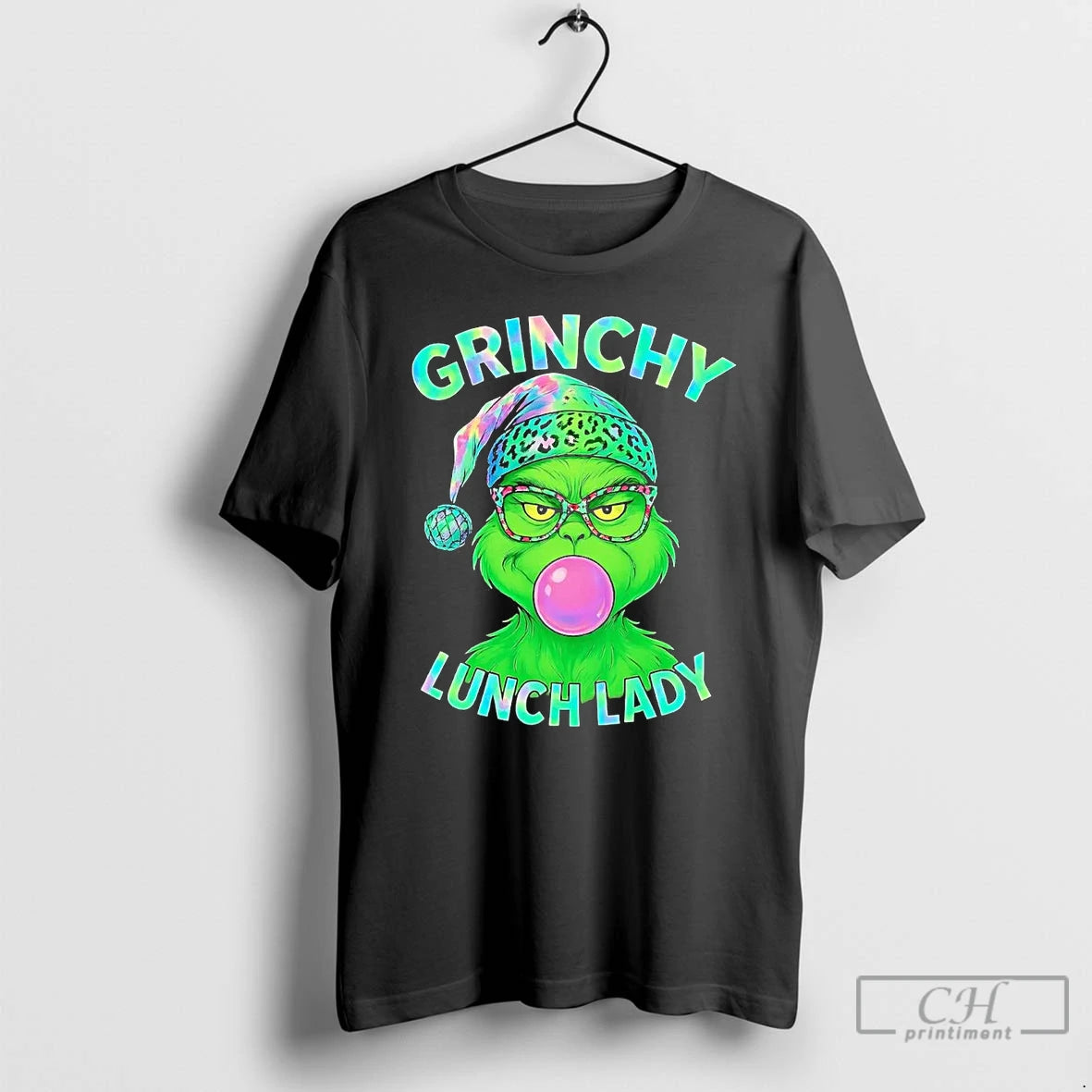 Classic Grinch Grinchy Lunch Lady Christmas T-Shirts, Hoodie, Sweatshirt | InkNestWear.com
