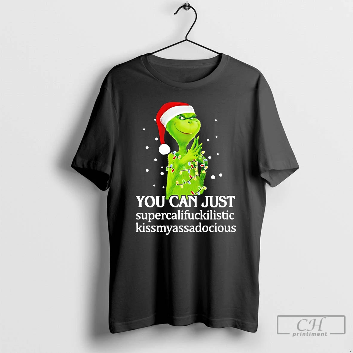Classic Grinch You Can Just Christmas T Shirts Hoodie, Sweatshirt | InkNestWear.com