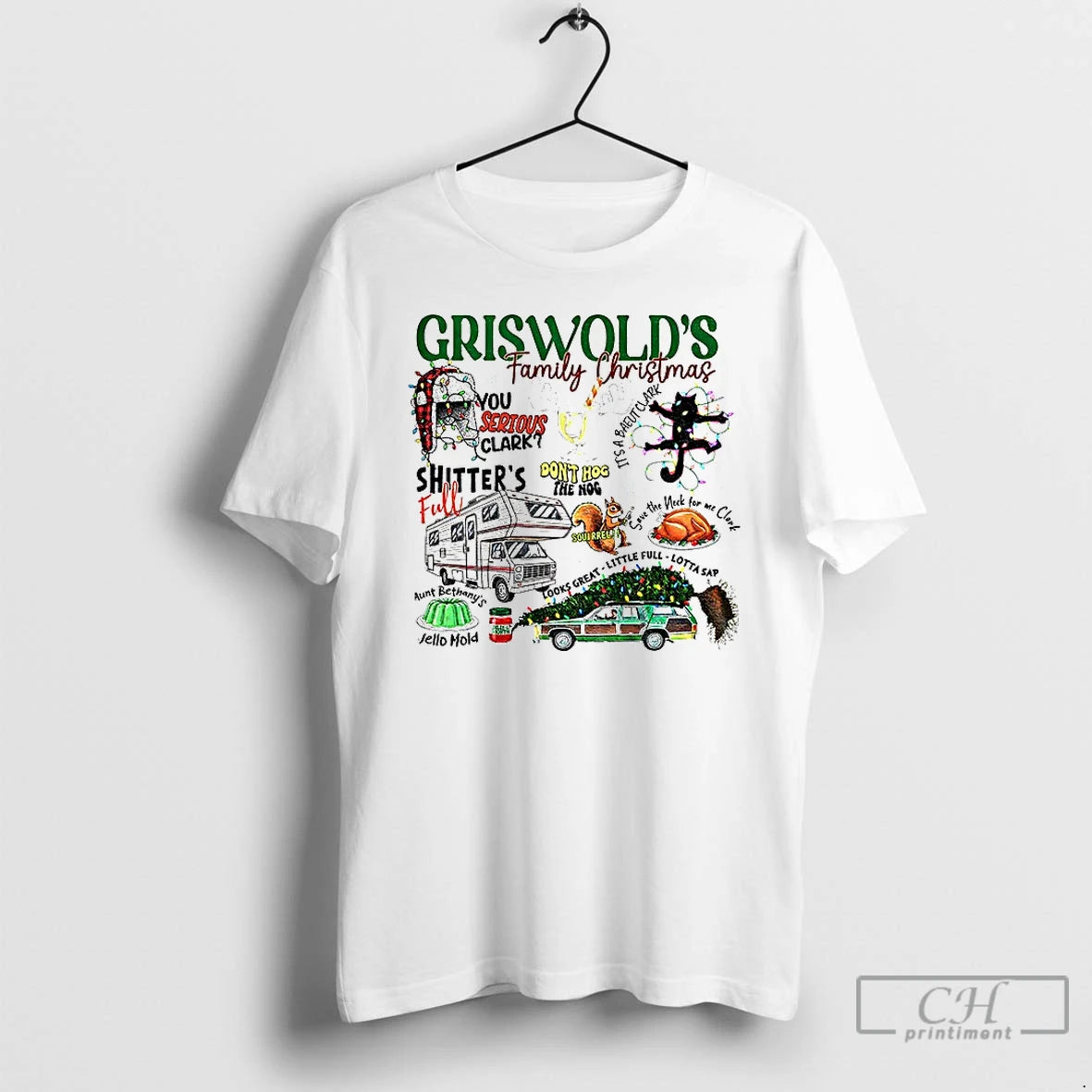 Classic Griswolds Family Christmas You Serious Clark Dont Hog The Nog Merry Christmas T Shirts Hoodie, Sweatshirt