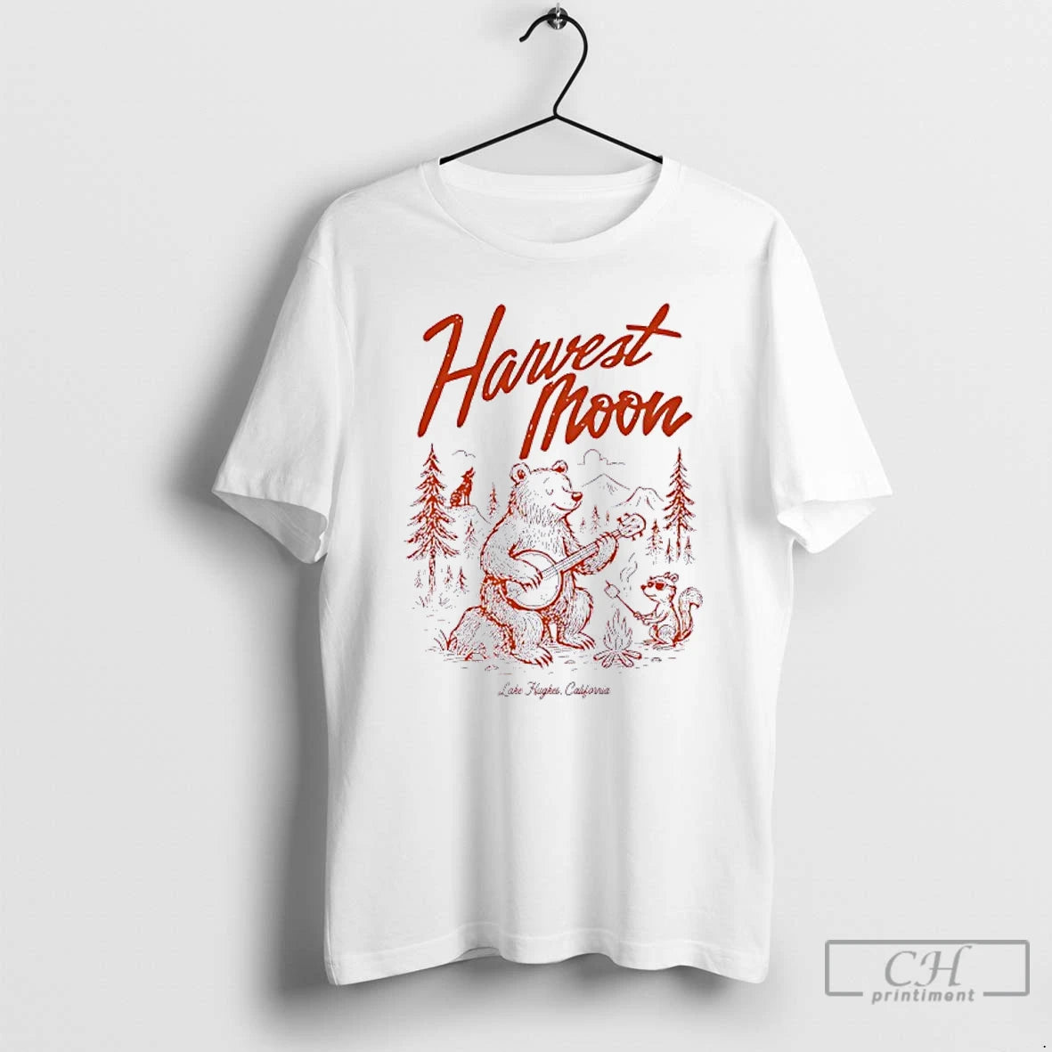 Classic Harvest Moon Gathering Youth Bear T Shirts Hoodie, Sweatshirt | InkNestWear.com