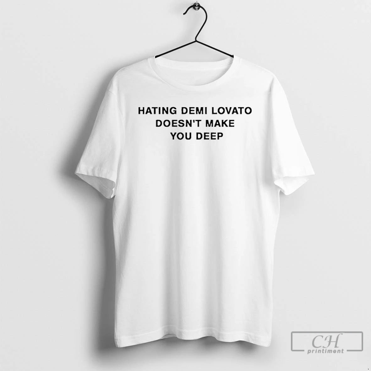 Classic Hating Demi Lovato Doesnt Make You Deep T-Shirts, Hoodie, Sweatshirt | InkNestWear.com