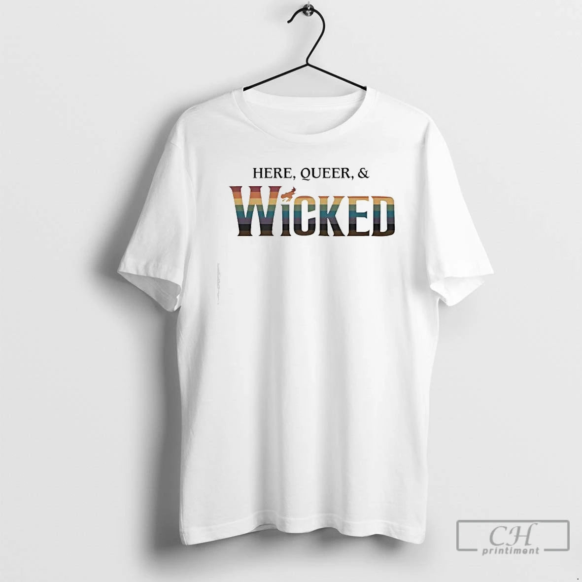 Classic Here Queer And Wicked Lgbt T-Shirts, Hoodie, Sweatshirt | InkNestWear.com