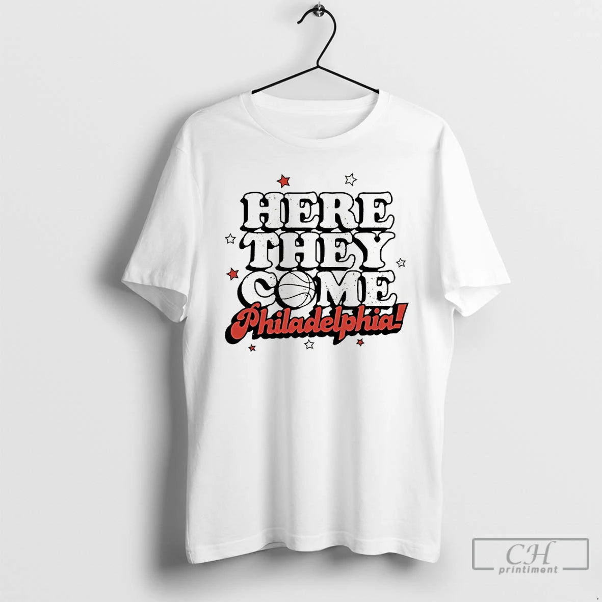 Classic Here They Come Philadelphia Basketball T-Shirts, Hoodie, Sweatshirt | InkNestWear.com