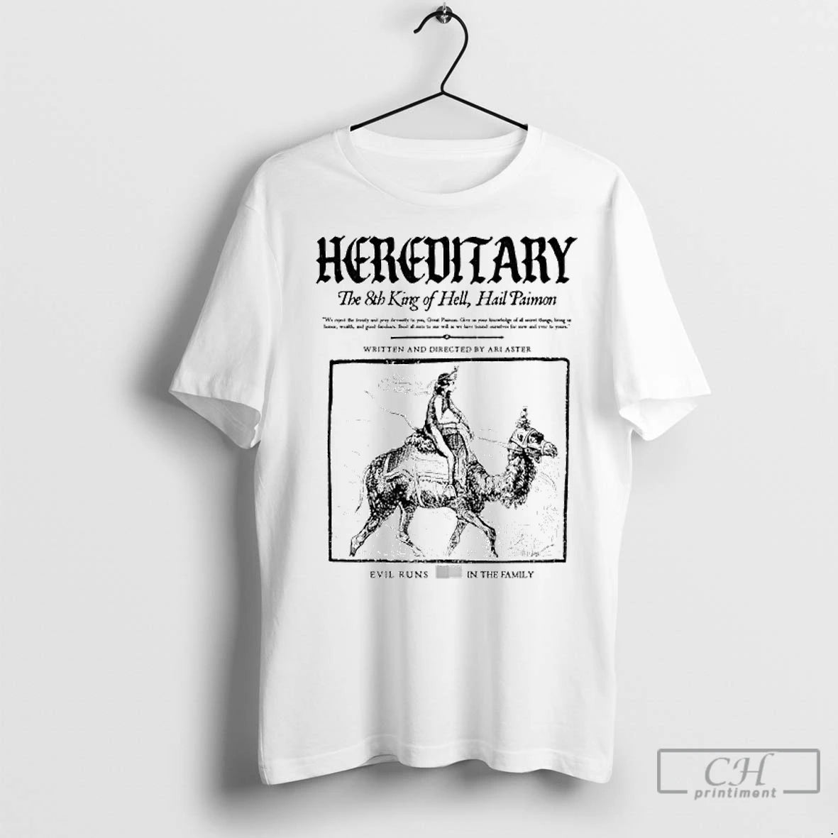 Classic Hereditary The 8th King Of Hell Hail Paimon Ornaments T-Shirts, Hoodie, Sweatshirt | InkNestWear.com