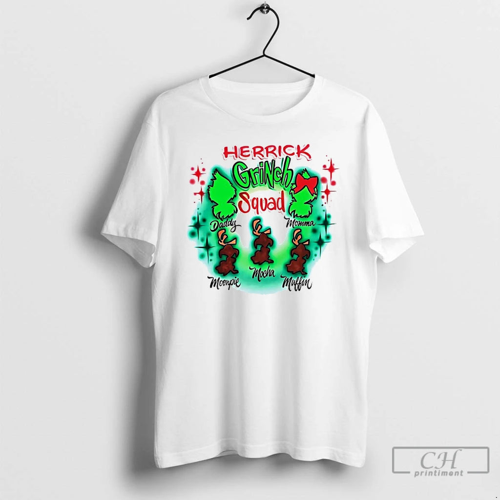 Classic Herrick Grinch Squad Christmas T-Shirts, Hoodie, Sweatshirt | InkNestWear.com