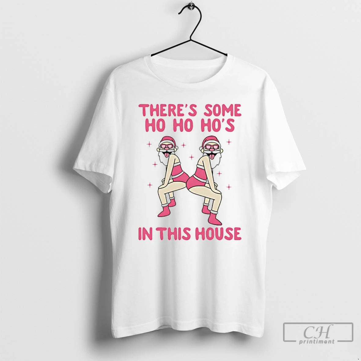 Classic Ho Ho Hos In The House Christmas T-Shirts, Hoodie, Sweatshirt | InkNestWear.com