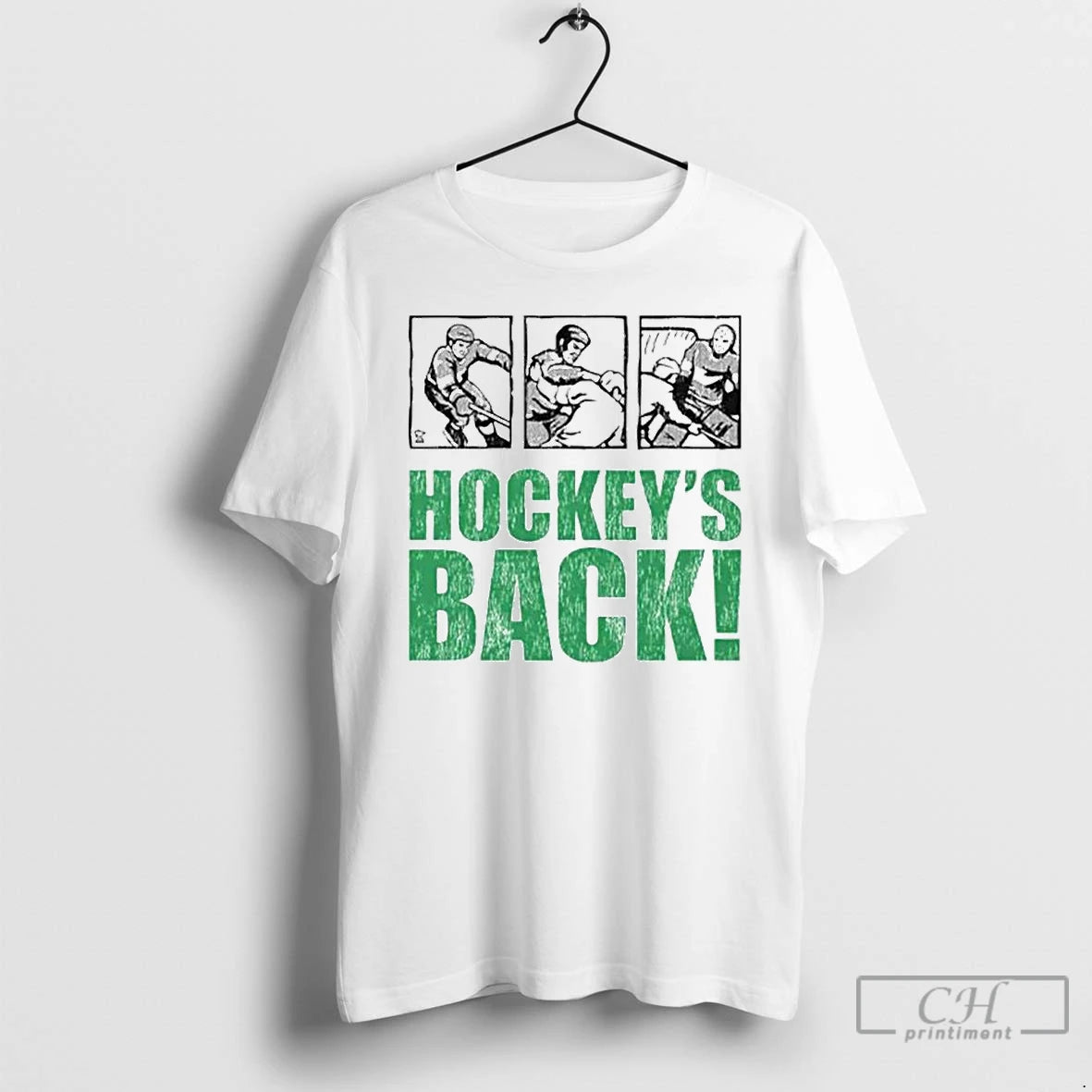 Classic Hockeys Back Ornaments T Shirts Hoodie, Sweatshirt | InkNestWear.com