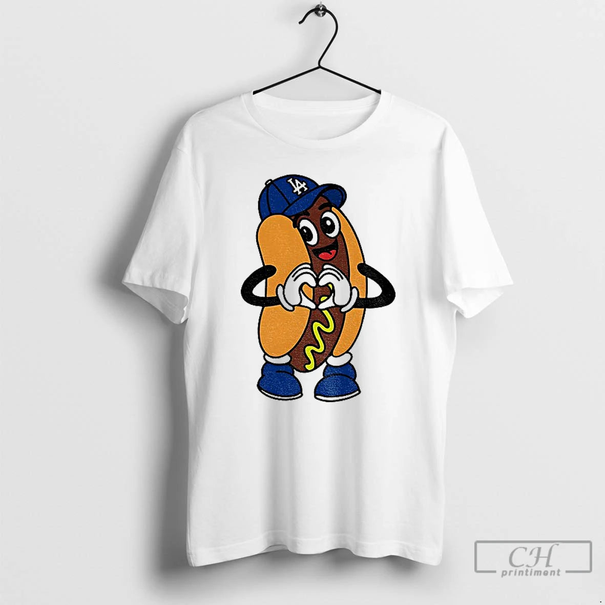 Classic Hog Dog Los Angeles Dodgers Love Hand Mlb Baseball Champion World Series 2025 T-Shirts, Hoodie, Sweatshirt