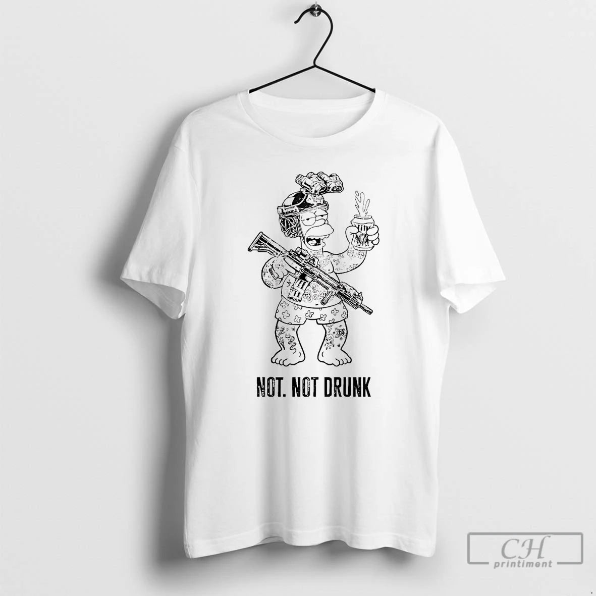 Classic Homer Simpson Not Not Drunk Lite Beer T Shirts Hoodie, Sweatshirt | InkNestWear.com