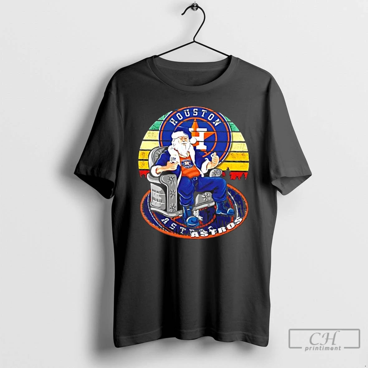 Classic Houston Astros X Santa Claus Christmas Vintage T Shirts Hoodie, Sweatshirt | InkNestWear.com