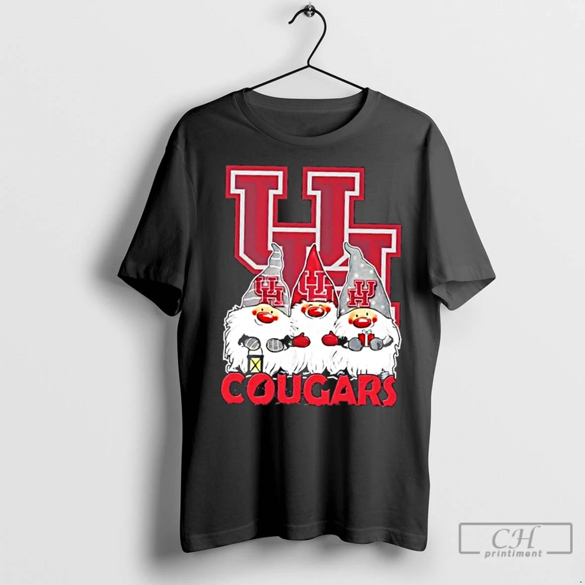 Classic Houston Cougars X Gnomes Xmas Christmas T-Shirts, Hoodie, Sweatshirt | InkNestWear.com