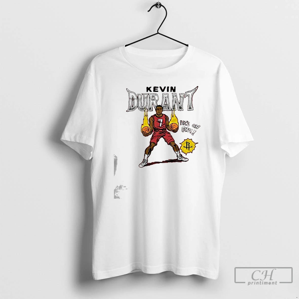 Classic Houston Rockets Comic Book Kevin Durant T Shirts Hoodie, Sweatshirt | InkNestWear.com