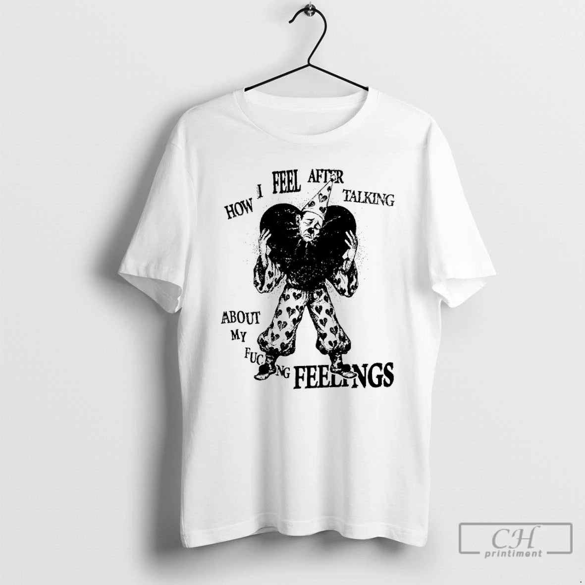 Classic How I Feel After Talking About My Fucking Feelings T Shirts Hoodie, Sweatshirt | InkNestWear.com