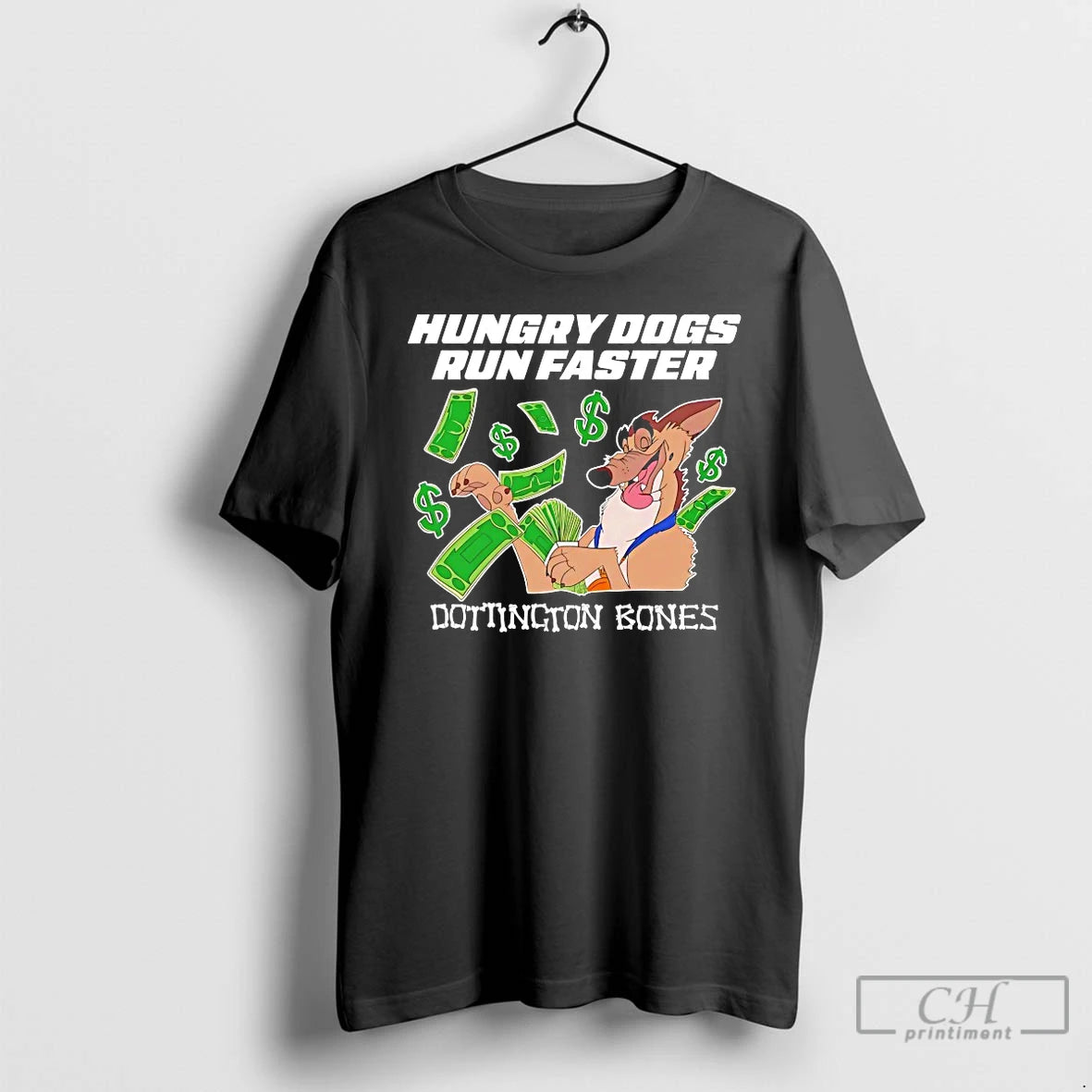 Classic Hungry Dogs Run Faster Doddington Bones T Shirts Hoodie, Sweatshirt | InkNestWear.com