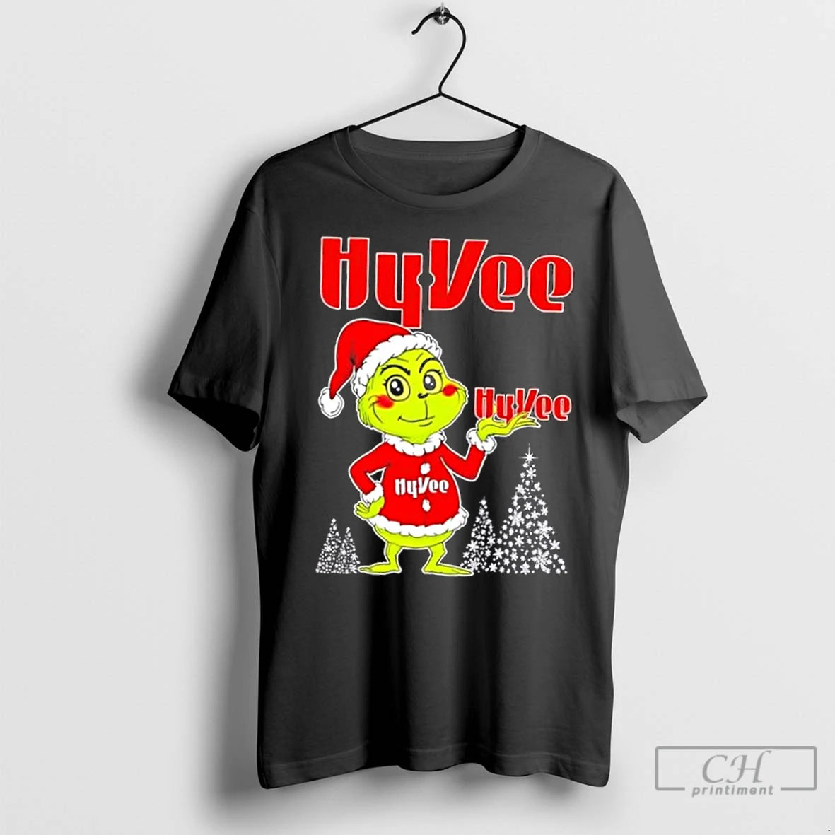 Classic Hyvee And Grinchmas Christmas Tree T-Shirts, Hoodie, Sweatshirt | InkNestWear.com