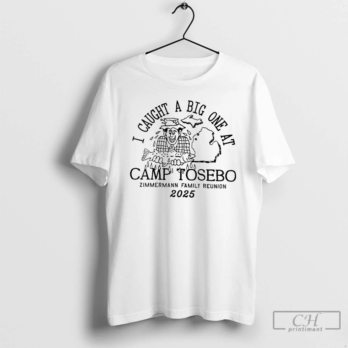 Classic I Caught A Big One At Camp Tosebo 2025 T-Shirts, Hoodie, Sweatshirt | InkNestWear.com