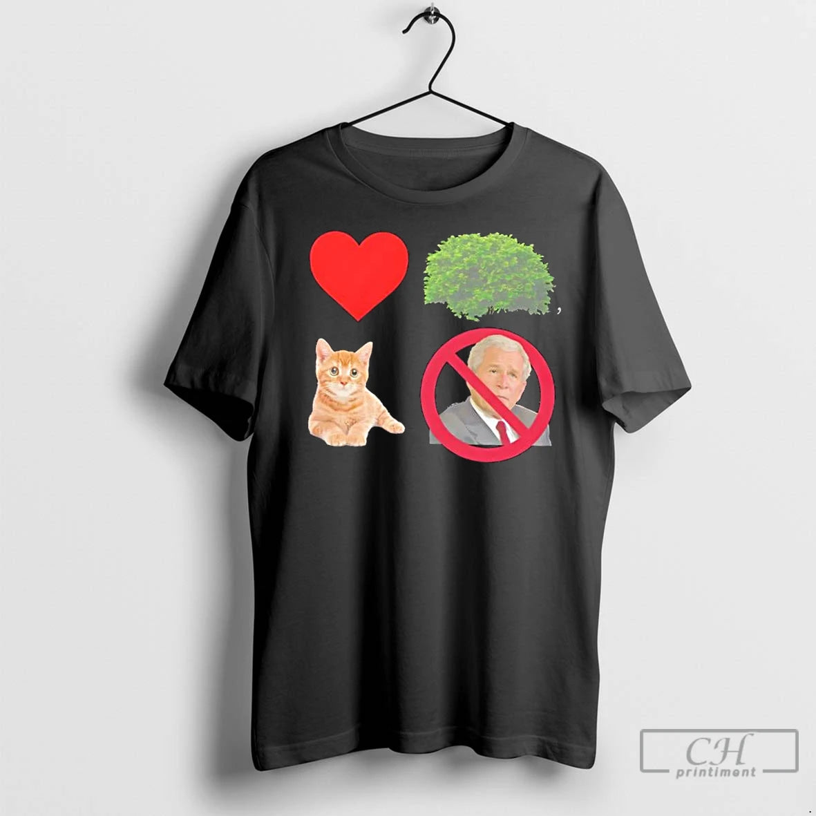 Classic I Heart Bush The Pussy Not The President T-Shirts, Hoodie, Sweatshirt | InkNestWear.com