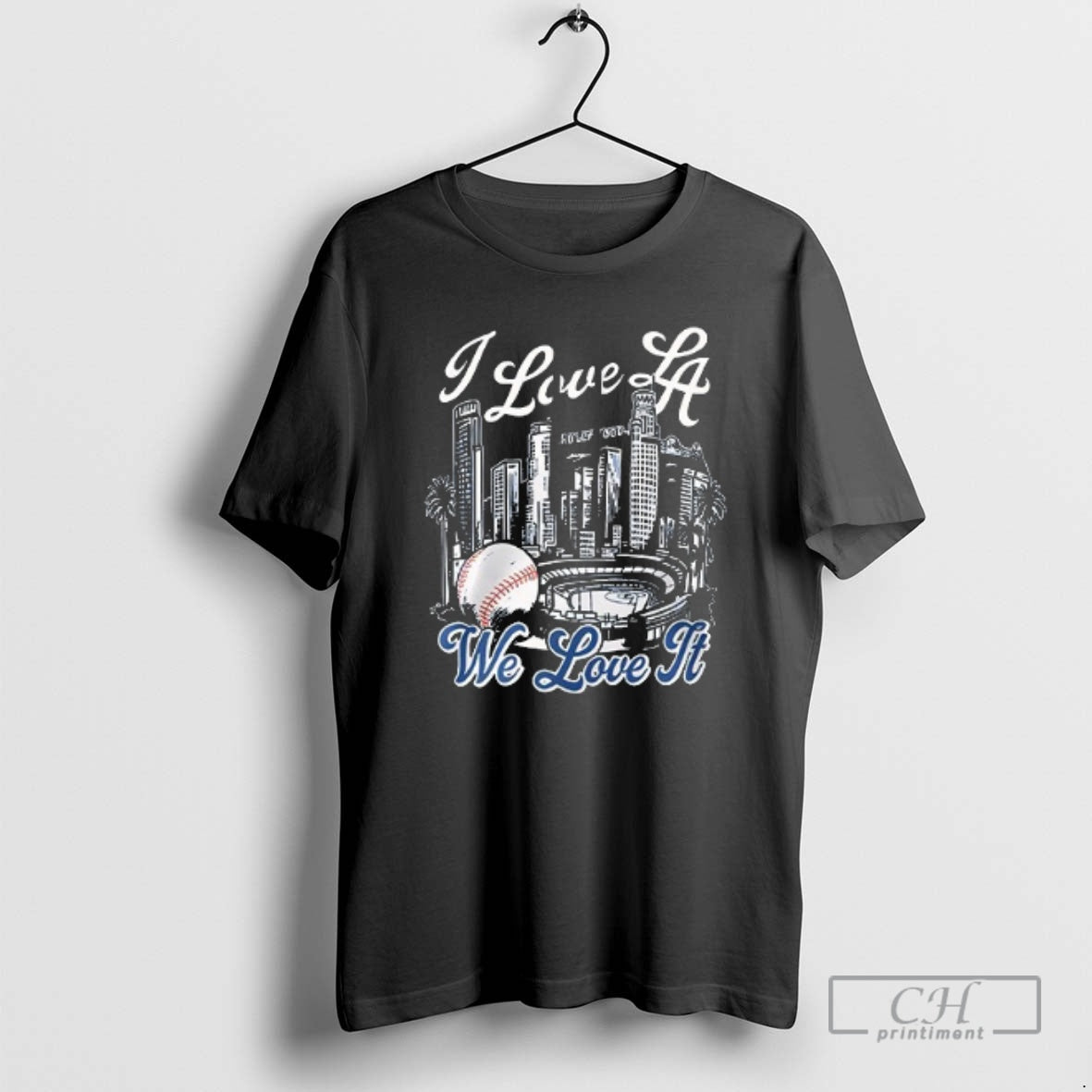 Classic I Love Los Angeles Dodgers We Love World Series Champions 2025 2 Sided T-Shirts, Hoodie, Sweatshirt | InkNestWear.com