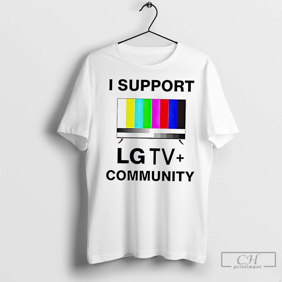Classic I Support Lg Tv Community Lgbt Pride T-Shirts, Hoodie, Sweatshirt | InkNestWear.com