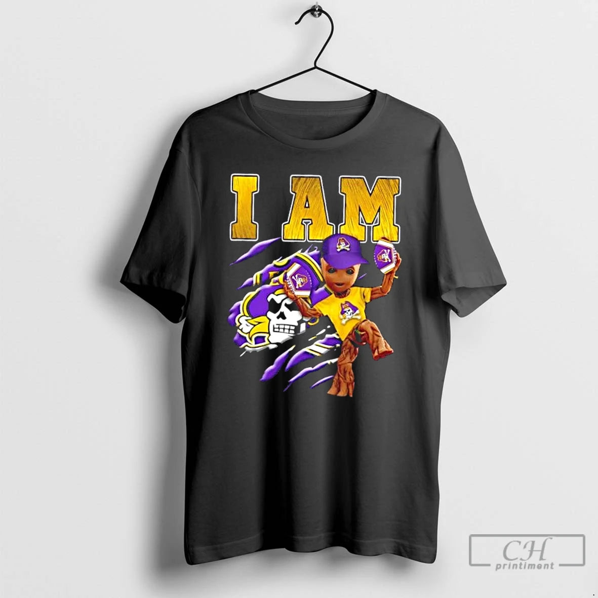 Classic I Am Groot East Carolina Pirates Football T Shirts Hoodie, Sweatshirt | InkNestWear.com
