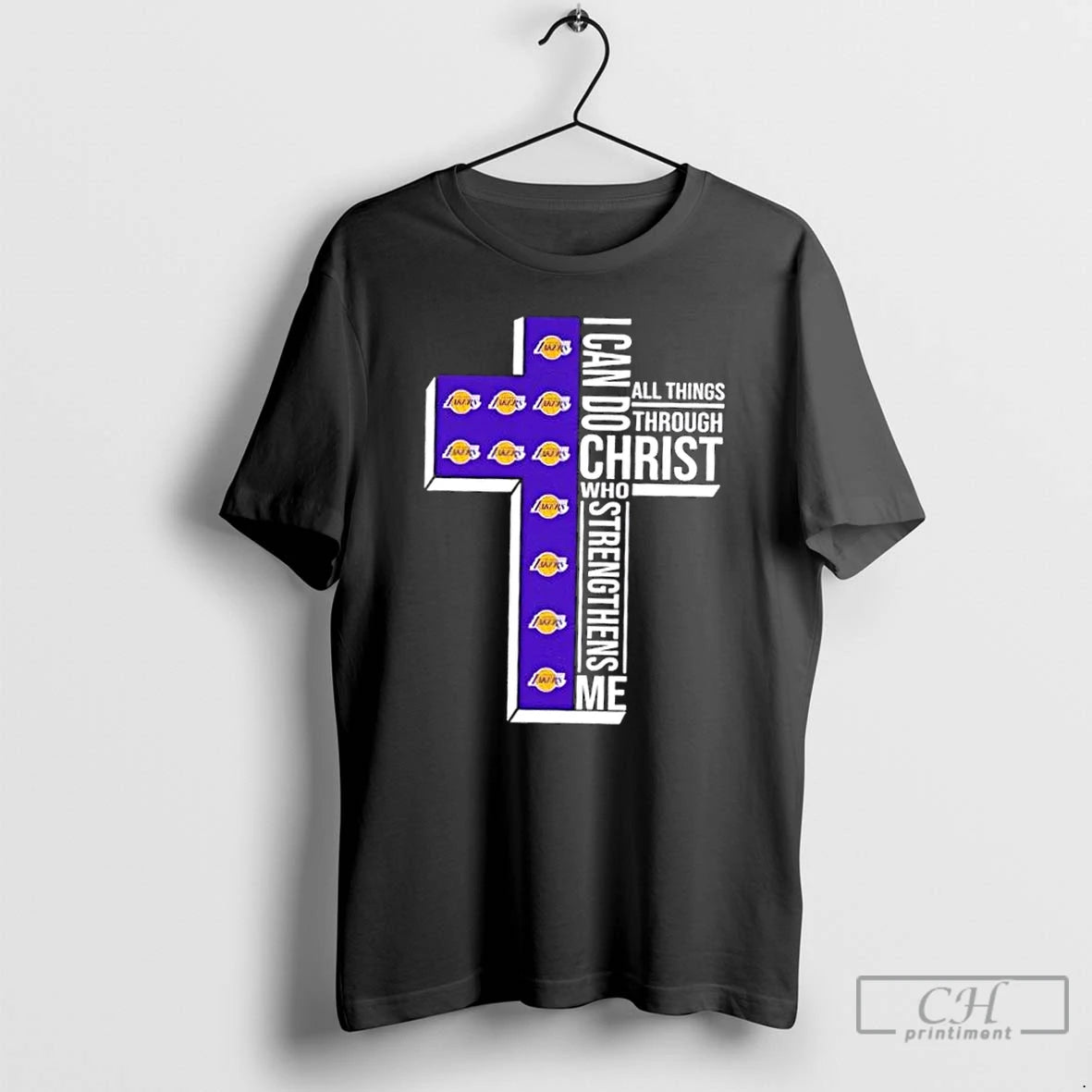 Classic I Can Do All Things Through Christ Who Strengthens Me Los Angeles Lakers Basketball T-Shirts, Hoodie, Sweatshirt