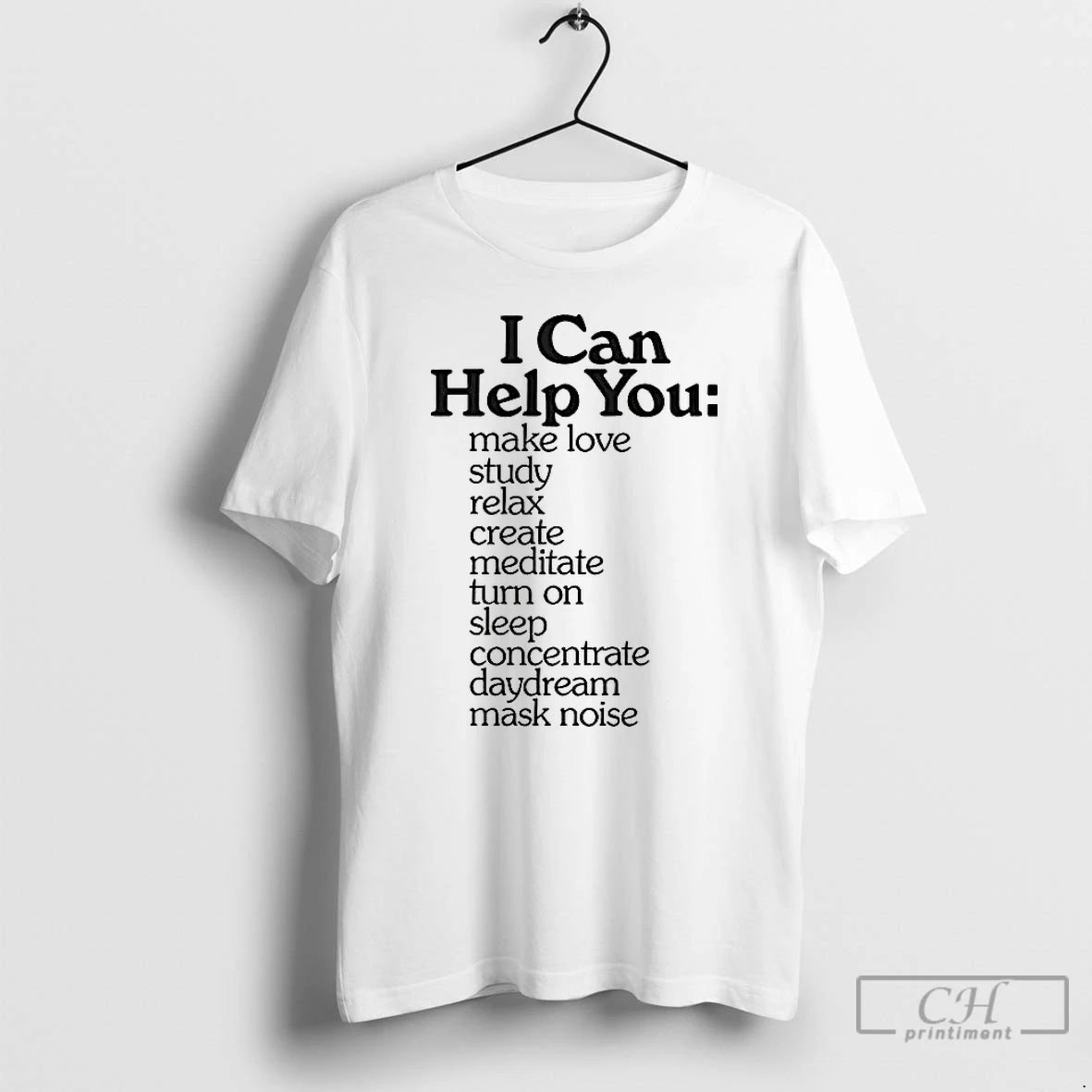 Classic I Can Help You Retro Typography Quote T Shirts Hoodie, Sweatshirt | InkNestWear.com