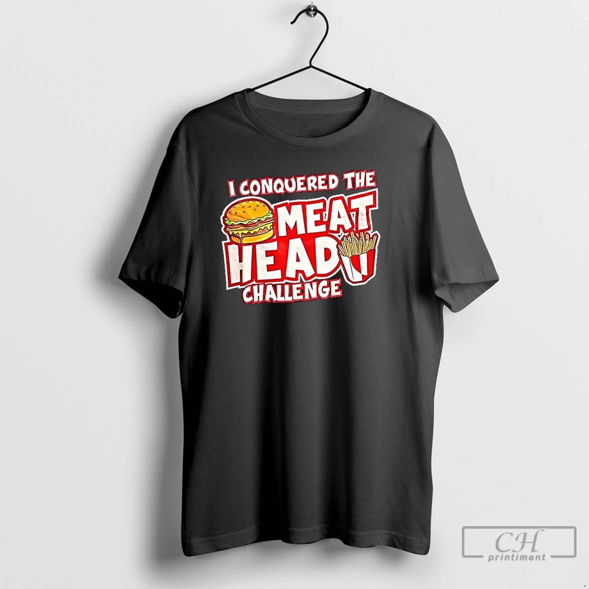 Classic I Conquered The Meat Head Challenge T Shirts Hoodie, Sweatshirt | InkNestWear.com