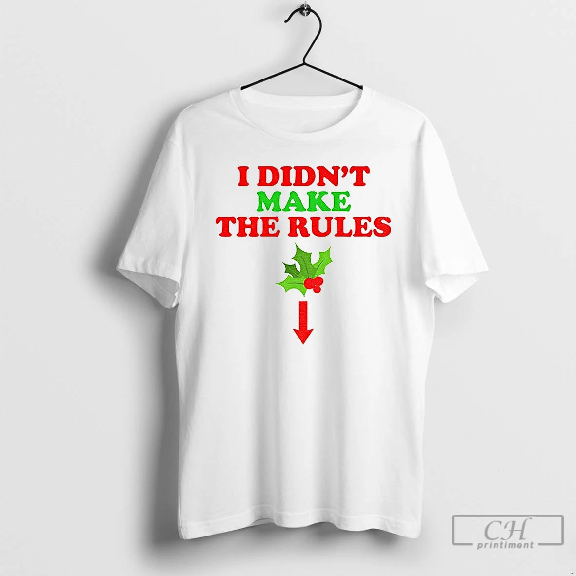 Classic I Didnt Make The Rules Merry Christmas 2025 T Shirts Hoodie, Sweatshirt | InkNestWear.com