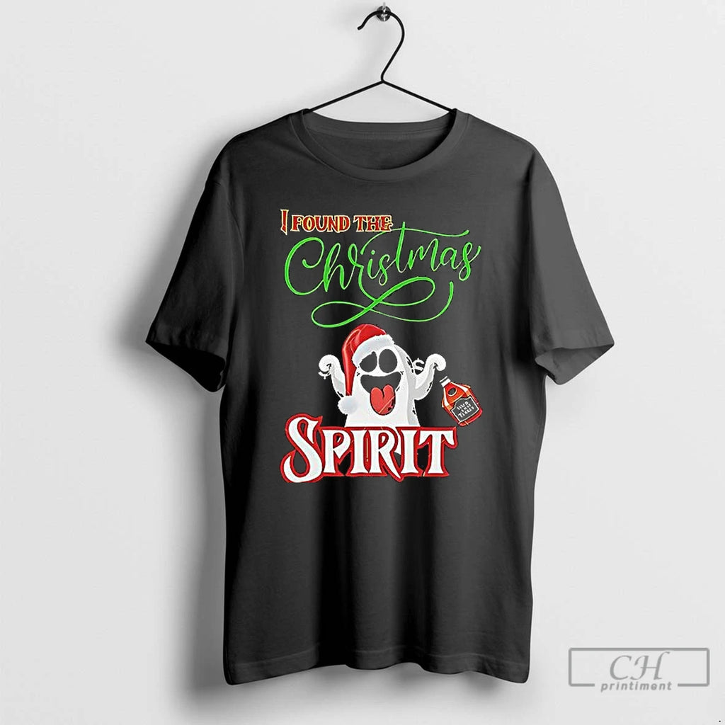 Classic I Found The Christmas Spirit Ghost T Shirts Hoodie, Sweatshirt | InkNestWear.com