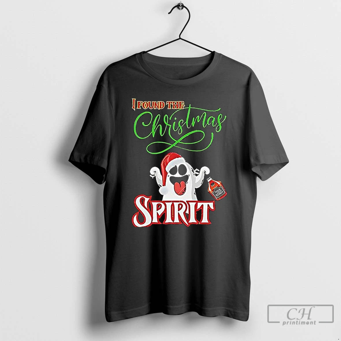 Classic I Found The Christmas Spirit Ghost T Shirts Hoodie, Sweatshirt | InkNestWear.com