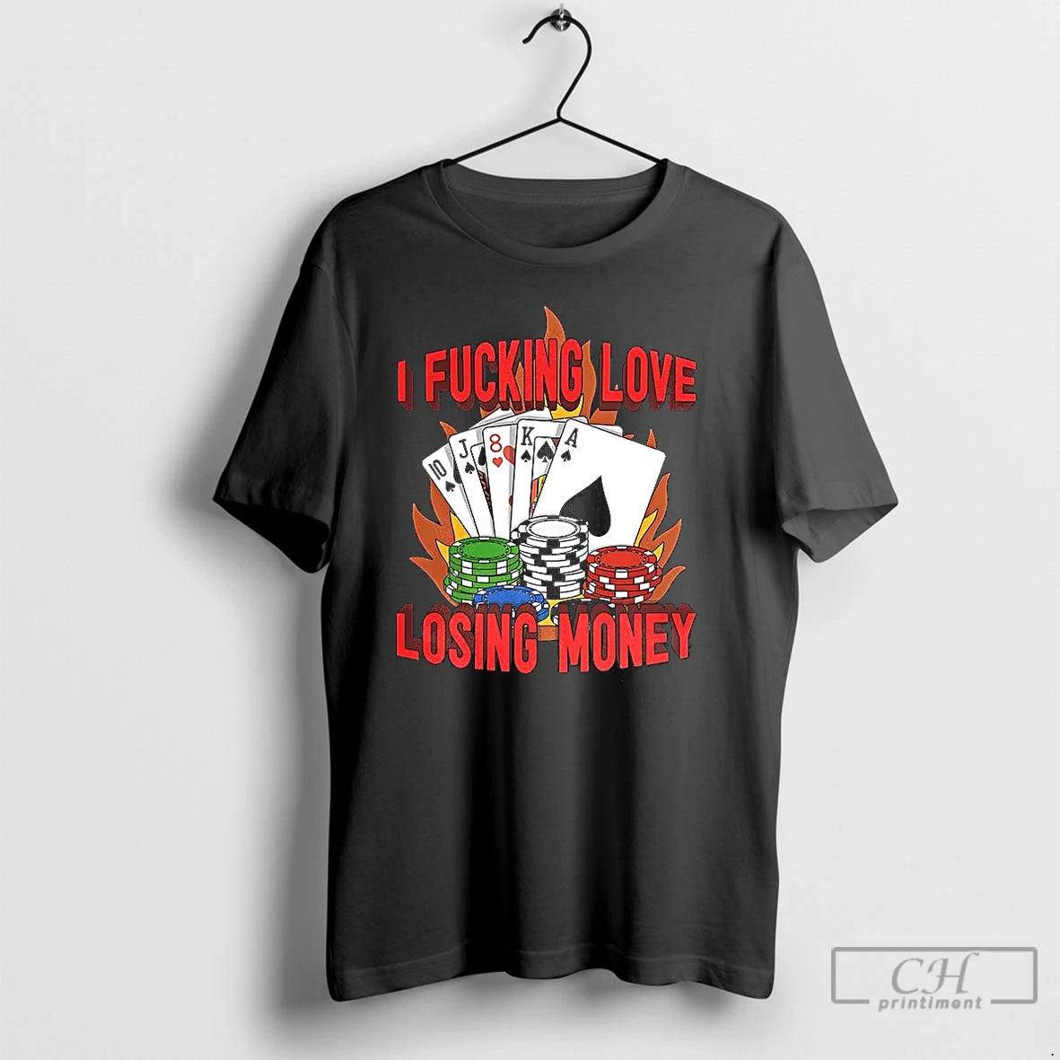 Classic I Fucking Love Losing Money Meme T Shirts Hoodie, Sweatshirt | InkNestWear.com