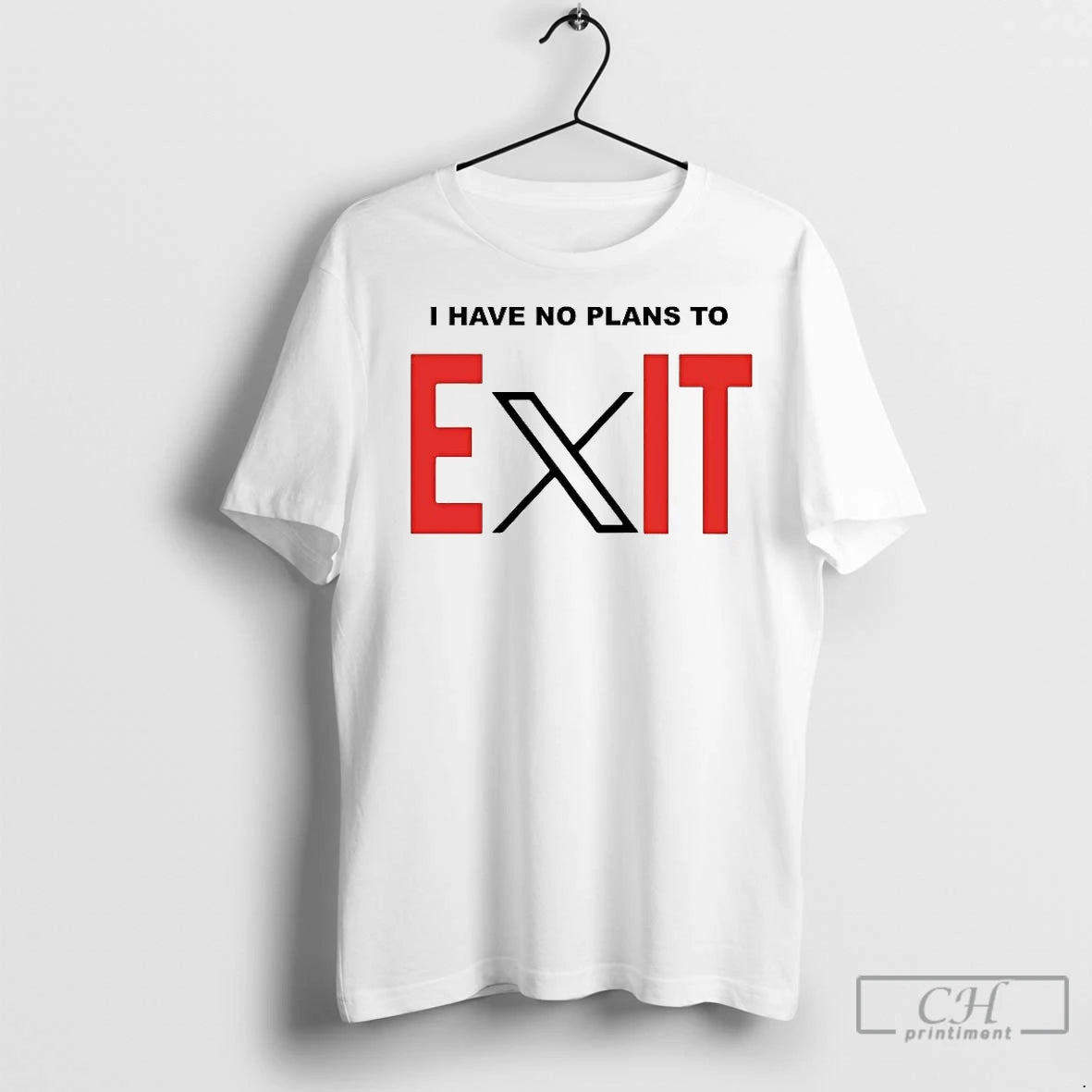 Classic I Have No Plans To Exit Twitter T-Shirts, Hoodie, Sweatshirt | InkNestWear.com