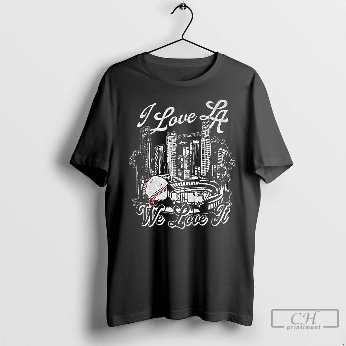 Classic I Love La We Love It Los Angeles Dodgers Baseball Champions T Shirts Hoodie, Sweatshirt | InkNestWear.com