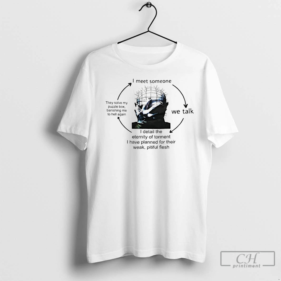Classic I Meet Someone We Talk I Detail The Eternity Of Torment I Have Planned T-Shirts, Hoodie, Sweatshirt | InkNestWear.com