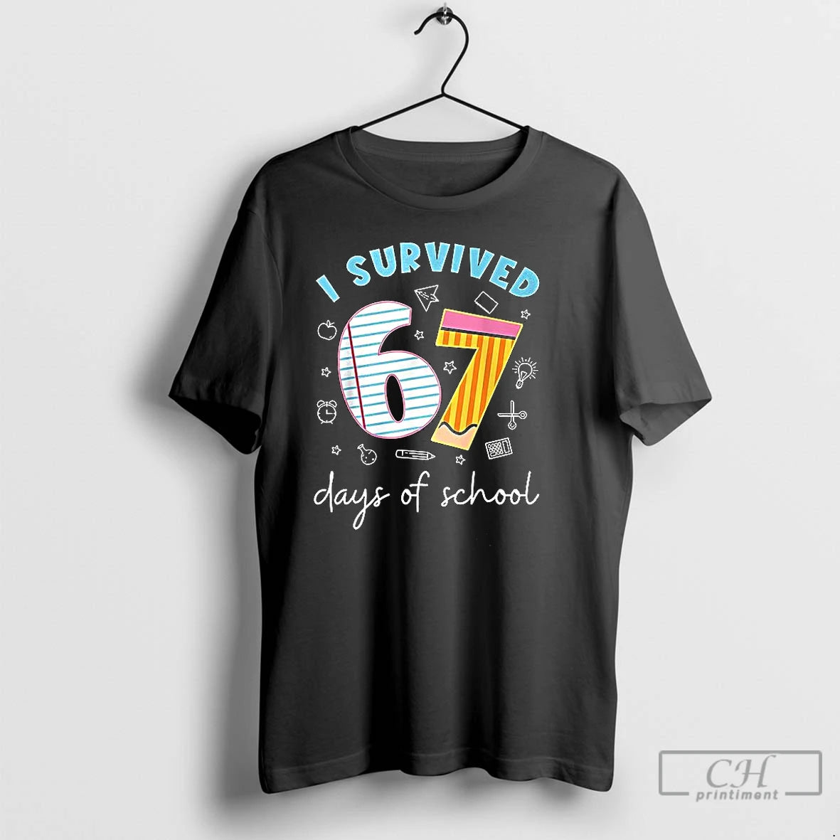 Classic I Survived 67 Days Of School T-Shirts, Hoodie, Sweatshirt | InkNestWear.com