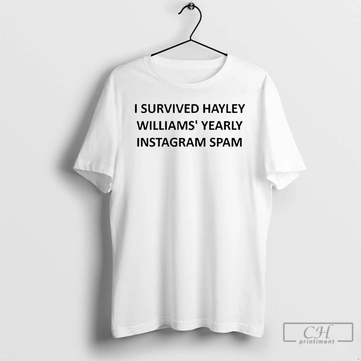 Classic I Survived Hayley Williams Yearly Instagram Spam T Shirts Hoodie, Sweatshirt | InkNestWear.com