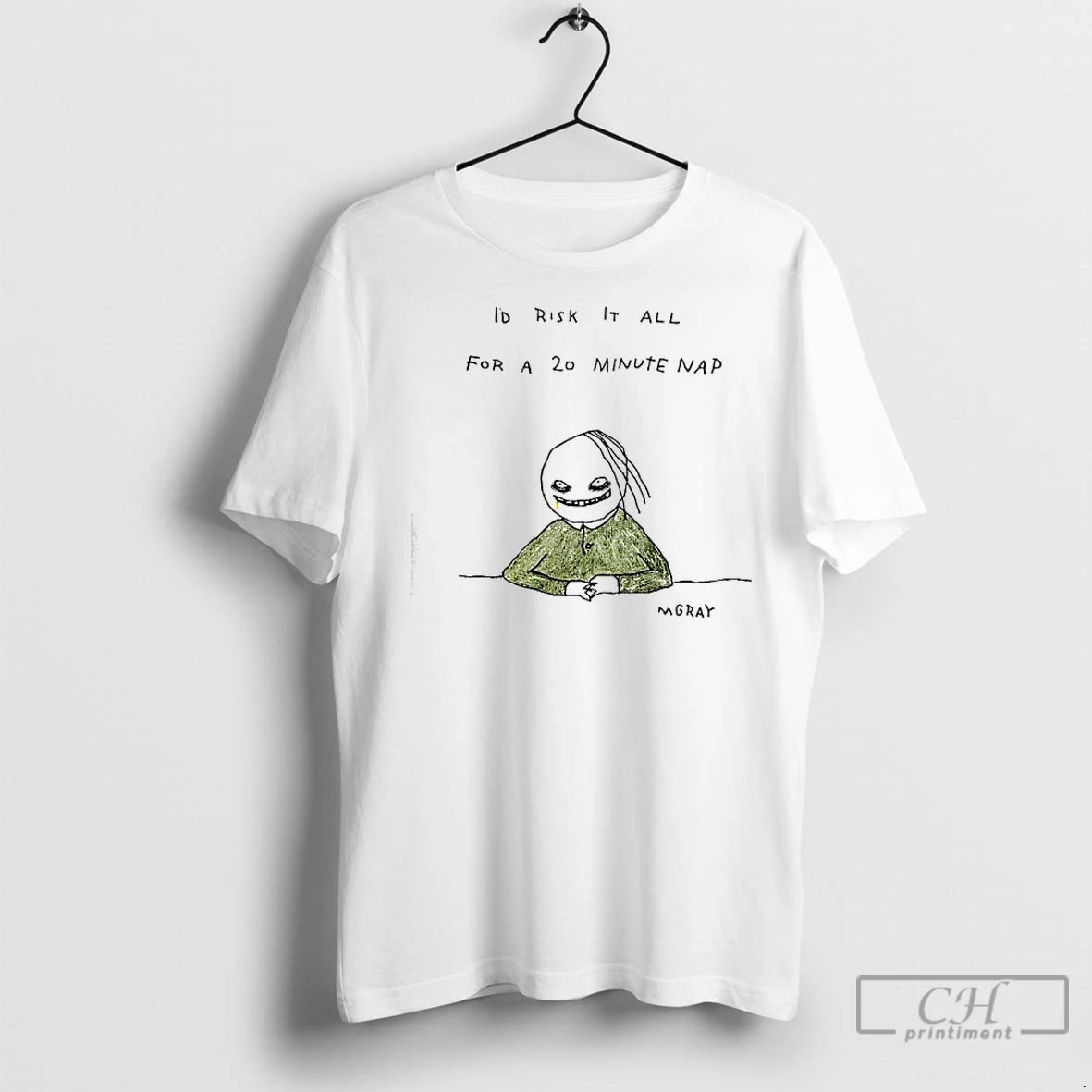 Classic Id Risk It All For A 20 Minute Nap T-Shirts, Hoodie, Sweatshirt | InkNestWear.com