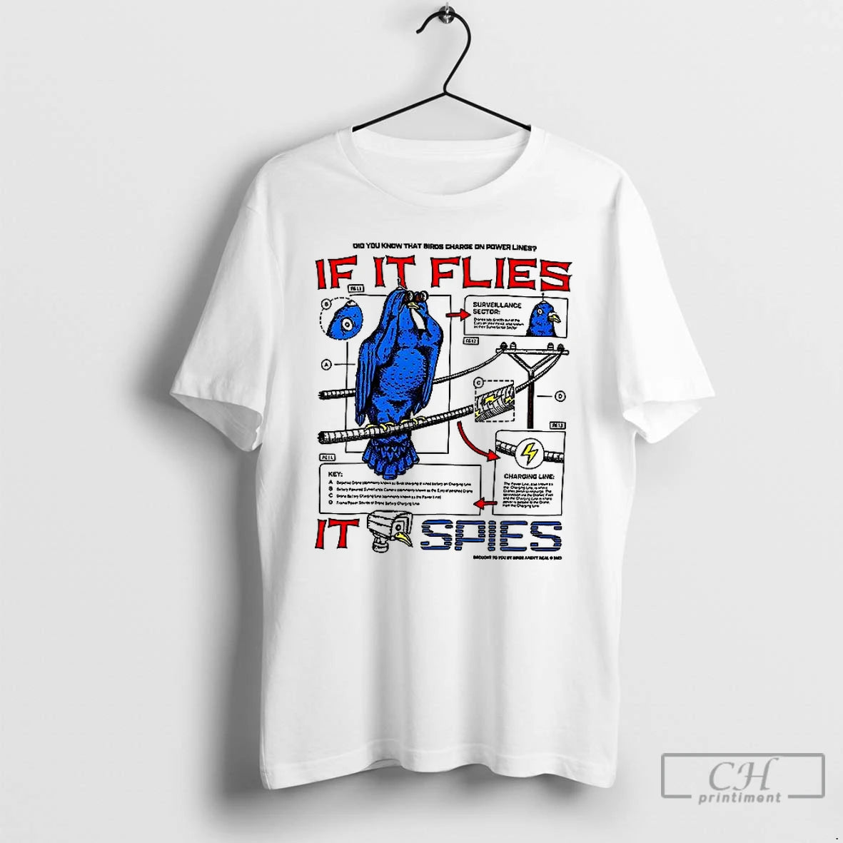 Classic If It Flies It Spies T-Shirts, Hoodie, Sweatshirt | InkNestWear.com