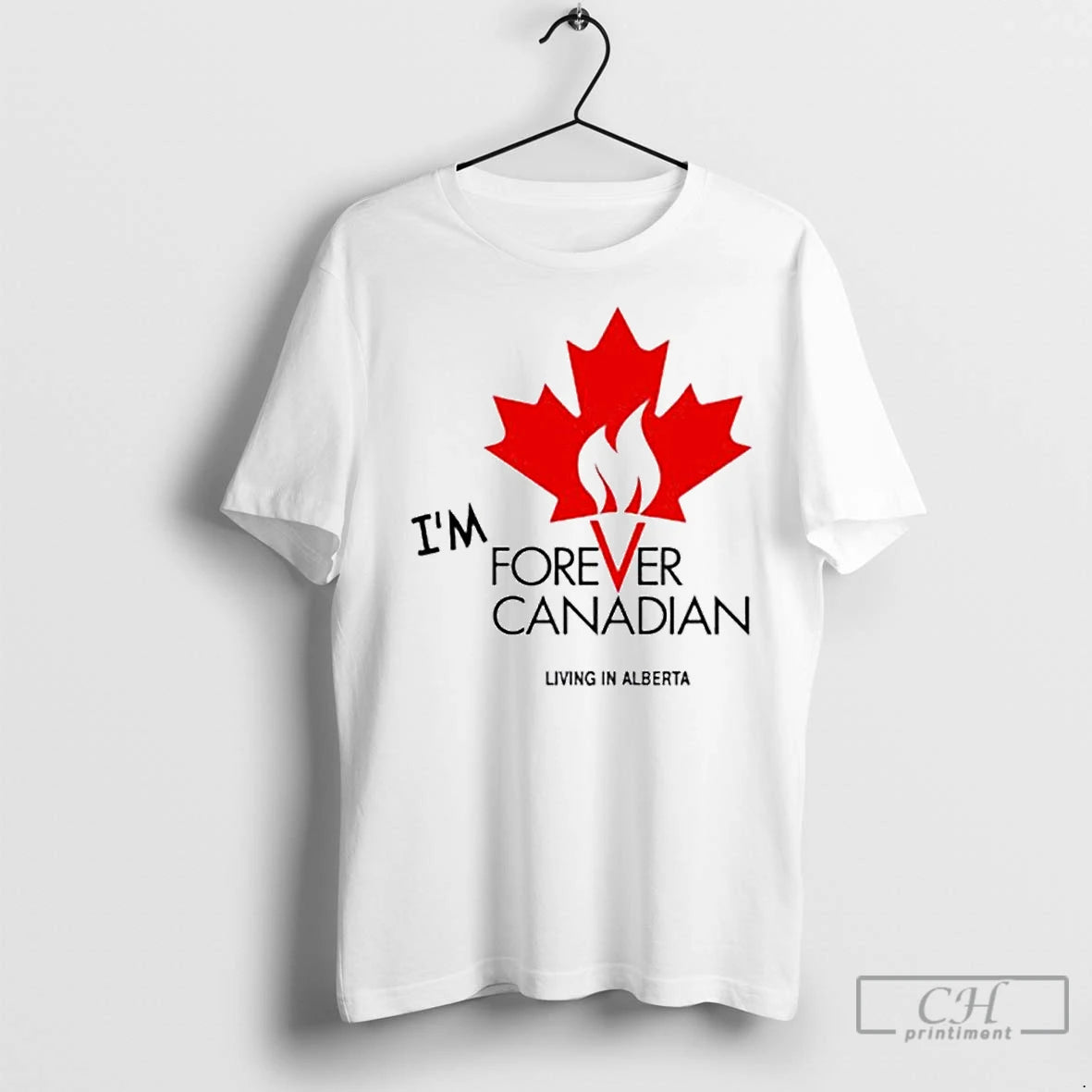 Classic Im Forever Canadian Living In Alberta Ornaments T-Shirts, Hoodie, Sweatshirt | InkNestWear.com
