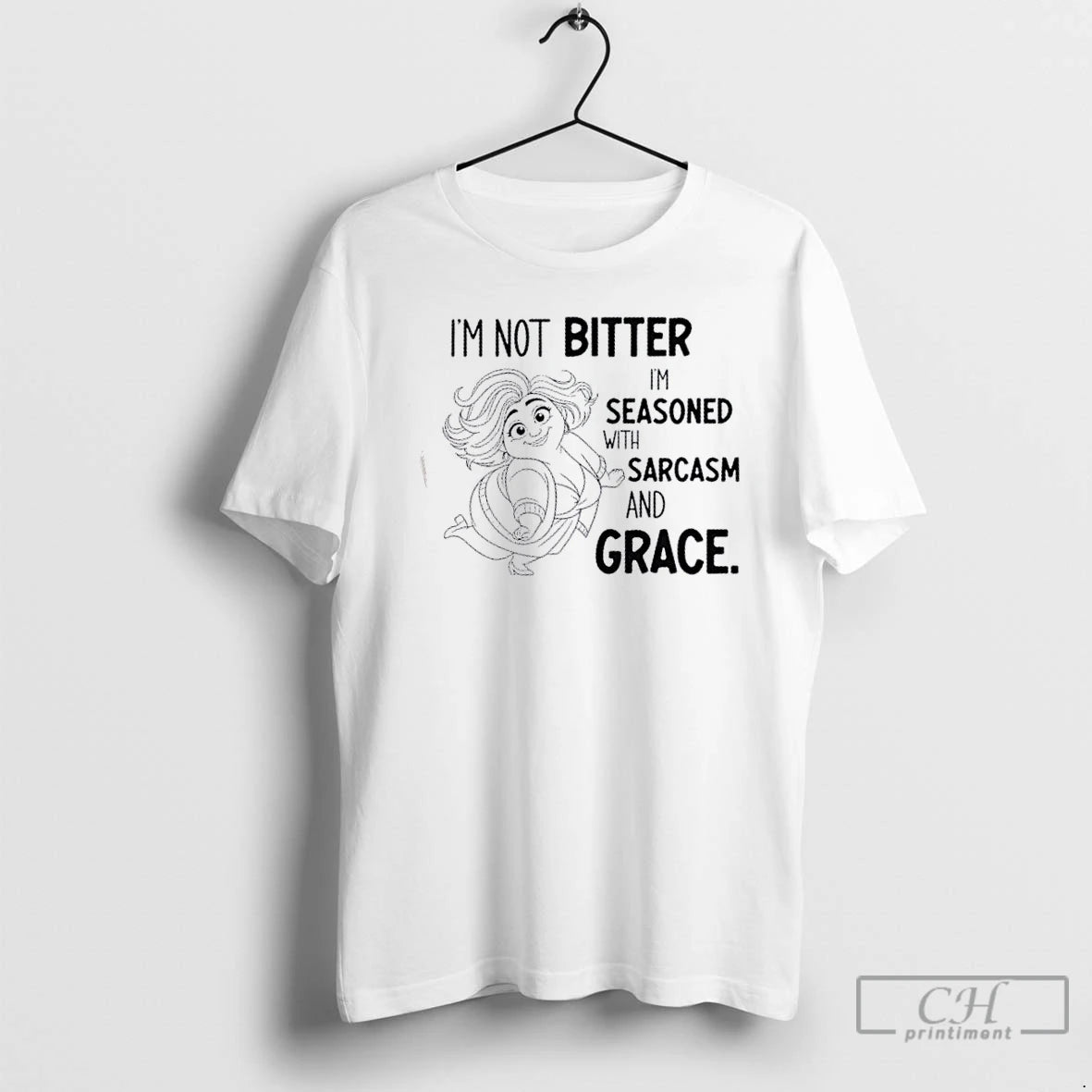Classic Im Not Bitter Im Seasoned With Sarcasm And Grace T Shirts Hoodie, Sweatshirt | InkNestWear.com