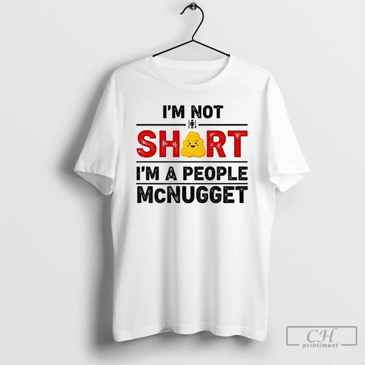 Classic Im Not Short Im People Mcnugget T-Shirts, Hoodie, Sweatshirt