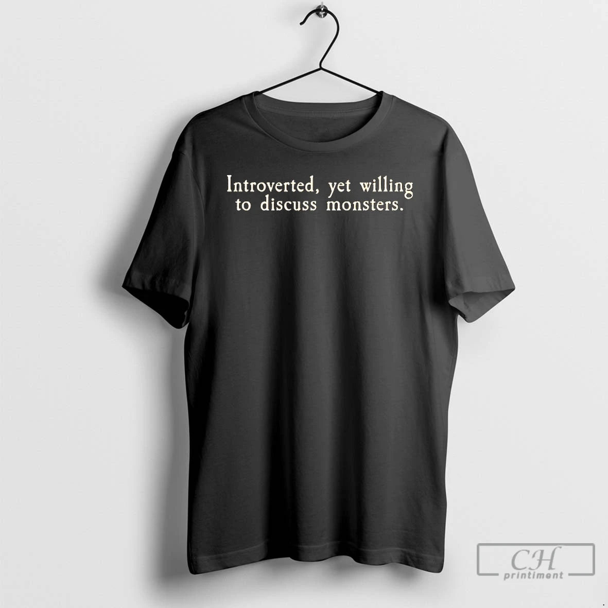 Classic Introverted Yet Willing To Discuss Monsters T-Shirts, Hoodie, Sweatshirt | InkNestWear.com