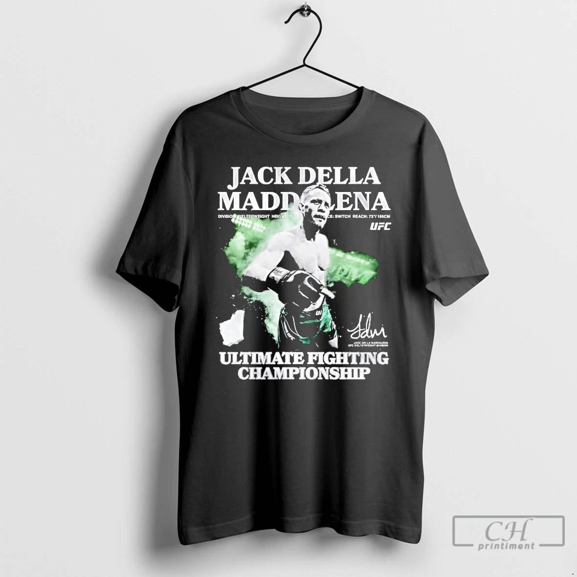Classic Jack Della Maddalena Ufc 322 Ultimate Fighting Championship Signature T-Shirts, Hoodie, Sweatshirt | InkNestWear.com