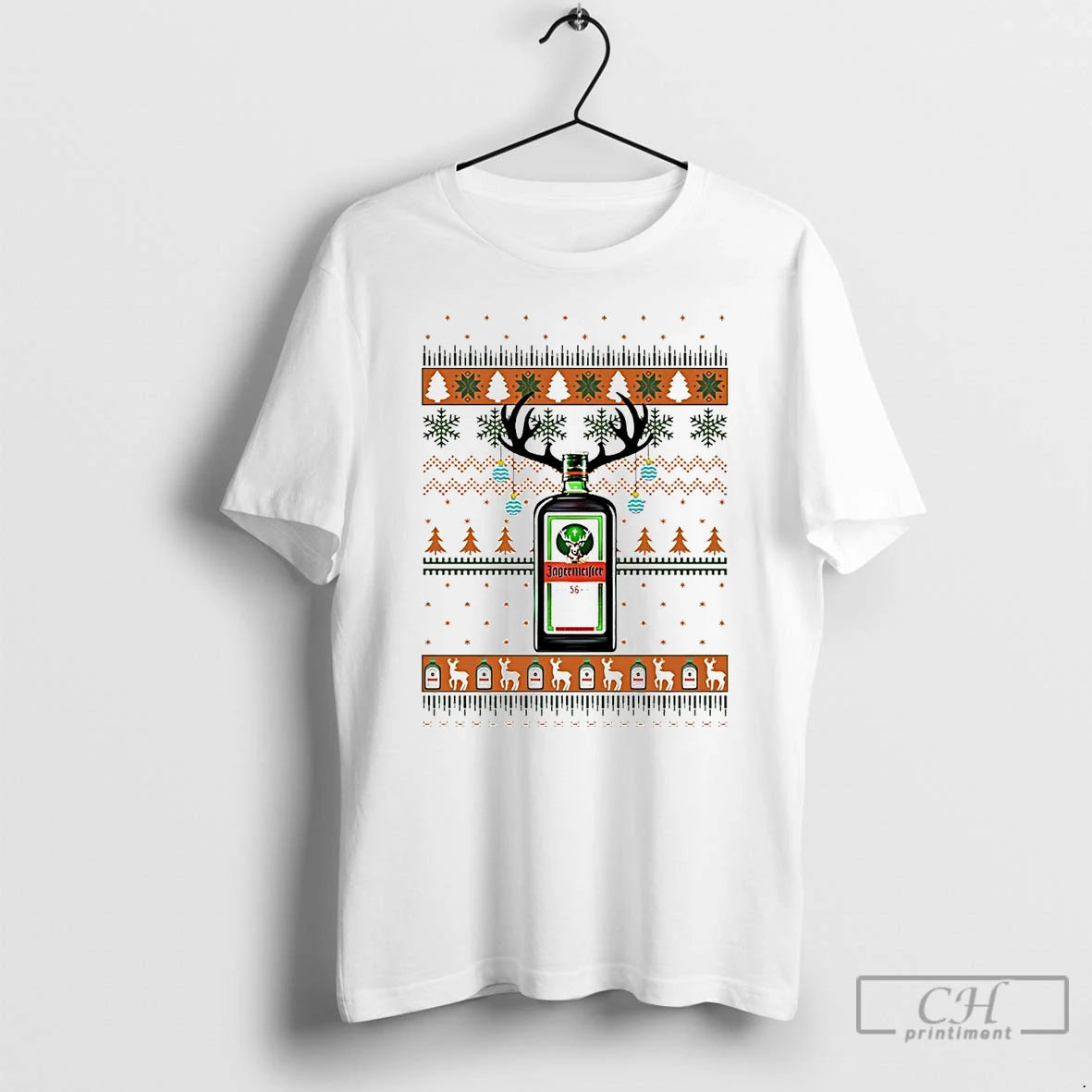Classic Jagermeister Deer Christmas T Shirts Hoodie, Sweatshirt | InkNestWear.com