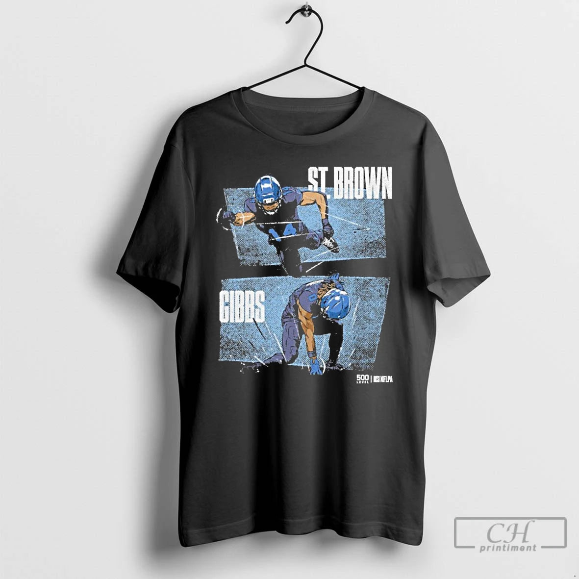 Classic Jahmyr Gibbs Amon Ra St Brown Detroit Lions Dynamic Duo T Shirts Hoodie, Sweatshirt | InkNestWear.com