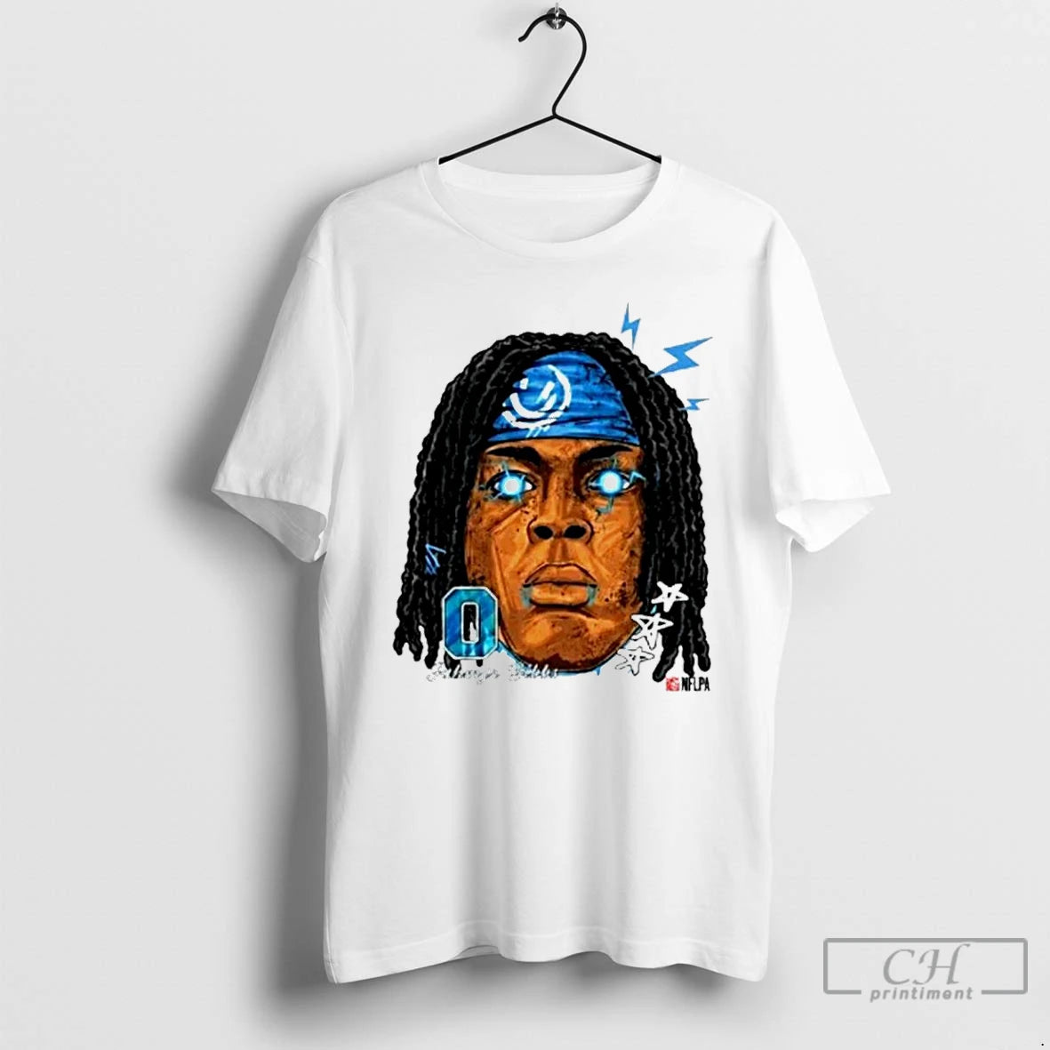 Classic Jahmyr Gibbs Detroit Lions Football Fat Head 0 Laser Eye T Shirts Hoodie, Sweatshirt | InkNestWear.com